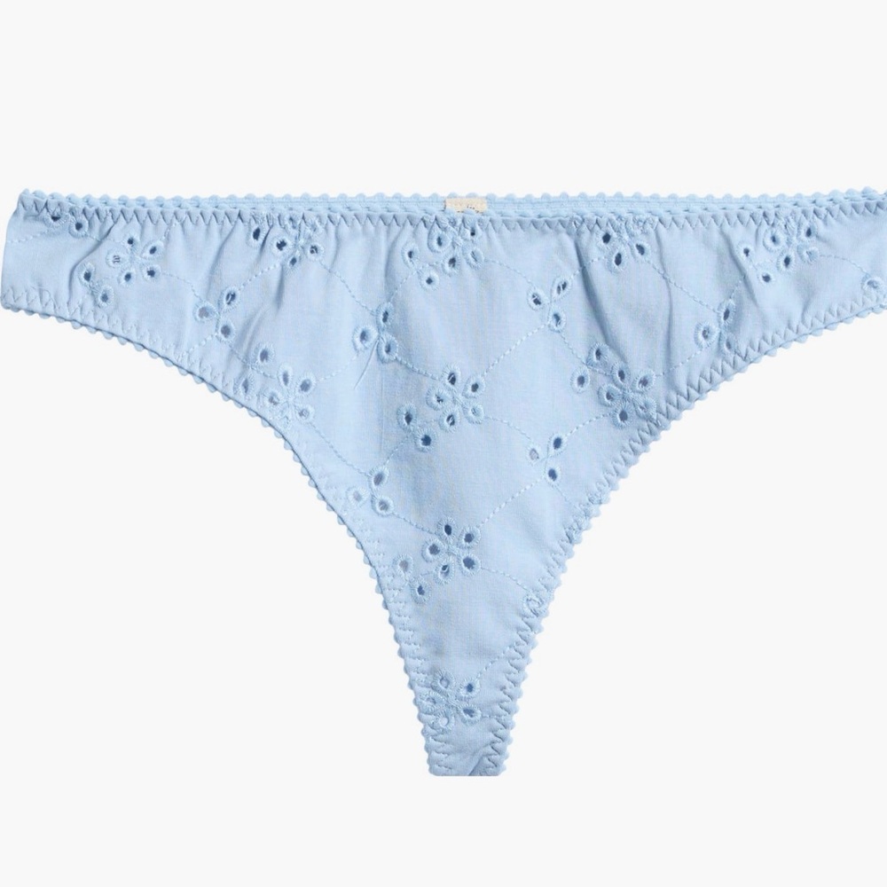 FREE PEOPLE - Homegrown Thong, Clear Sky Blue, S, L & XL